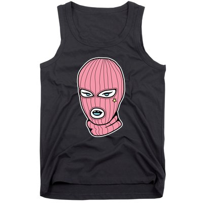 Female Pink Ski Tank Top