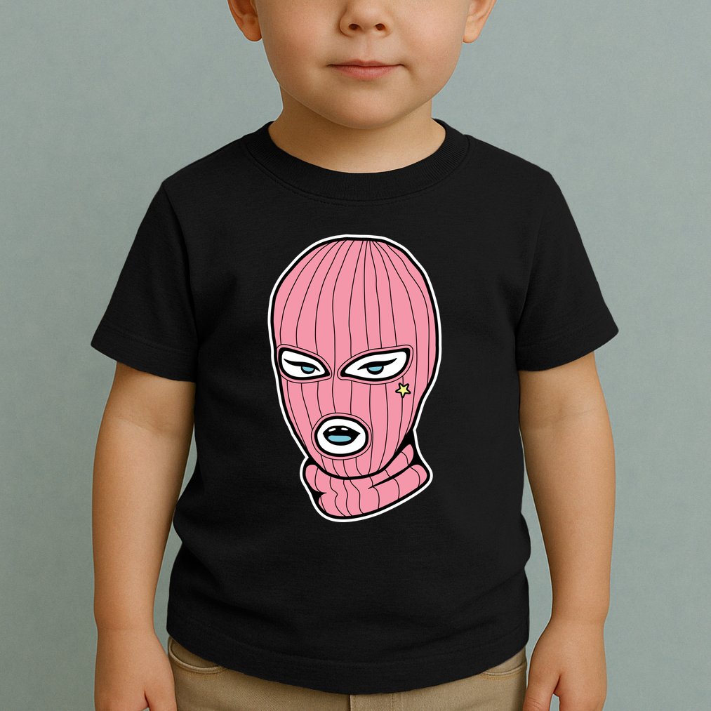 Female Pink Ski Toddler T-Shirt