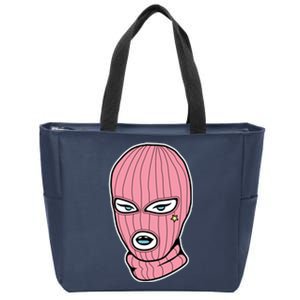 Female Pink Ski Zip Tote Bag