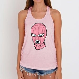 Female Pink Ski Women's Knotted Racerback Tank