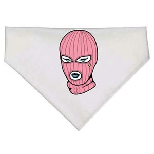 Female Pink Ski USA-Made Doggie Bandana