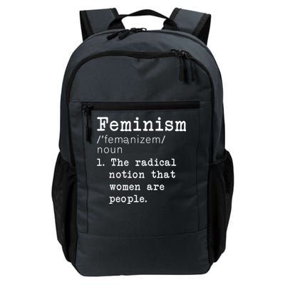 Feminism Definition Daily Commute Backpack