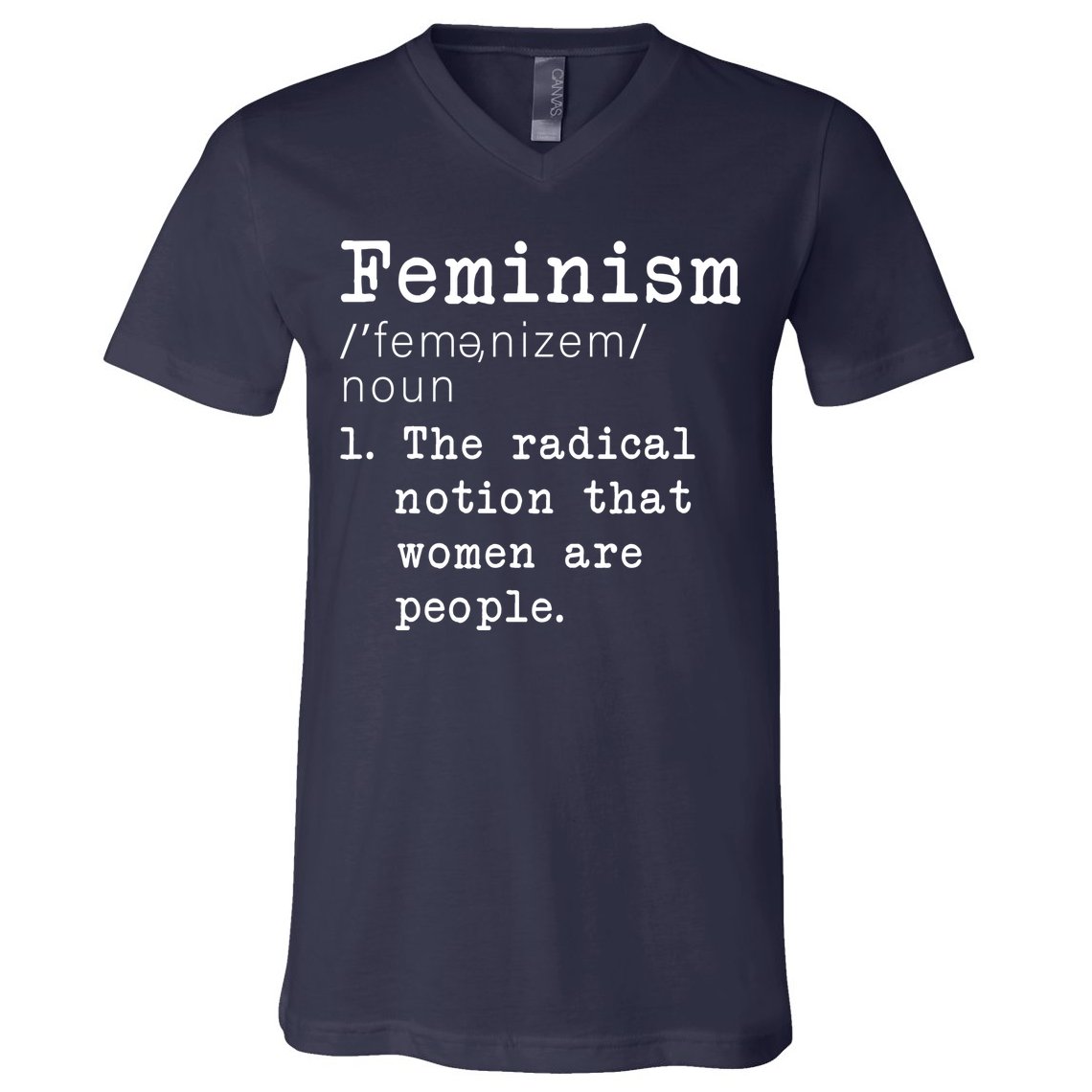 Feminism Definition V-Neck T-Shirt