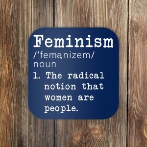 Feminism Definition Coaster