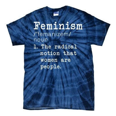 Feminism Definition Tie-Dye T-Shirt