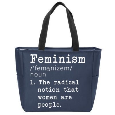 Feminism Definition Zip Tote Bag