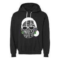 Feminism Equality Protest Vote Ruth Bader Ginsburg Garment-Dyed Fleece Hoodie
