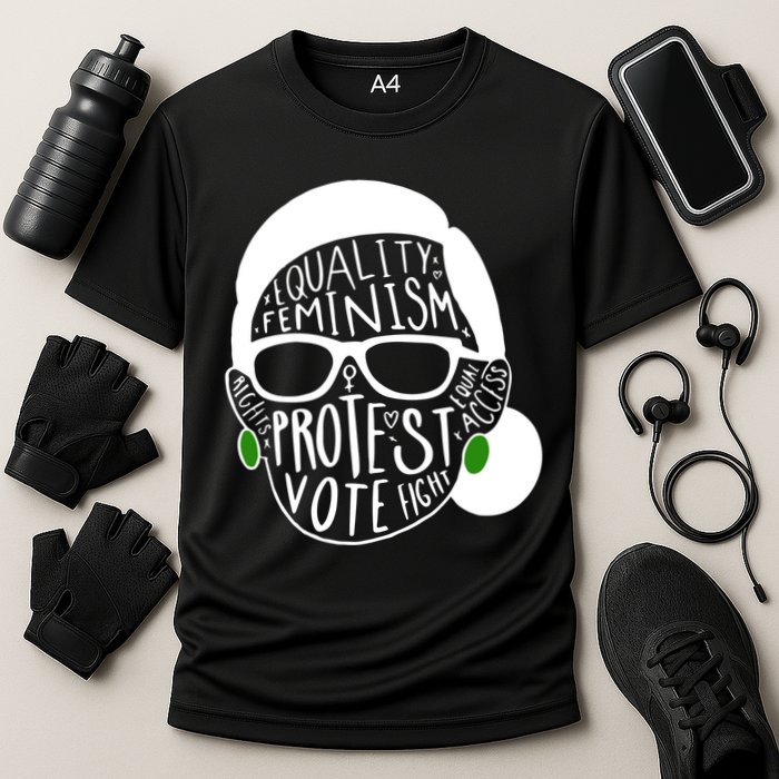 Feminism Equality Protest Vote Ruth Bader Ginsburg Performance Shirt