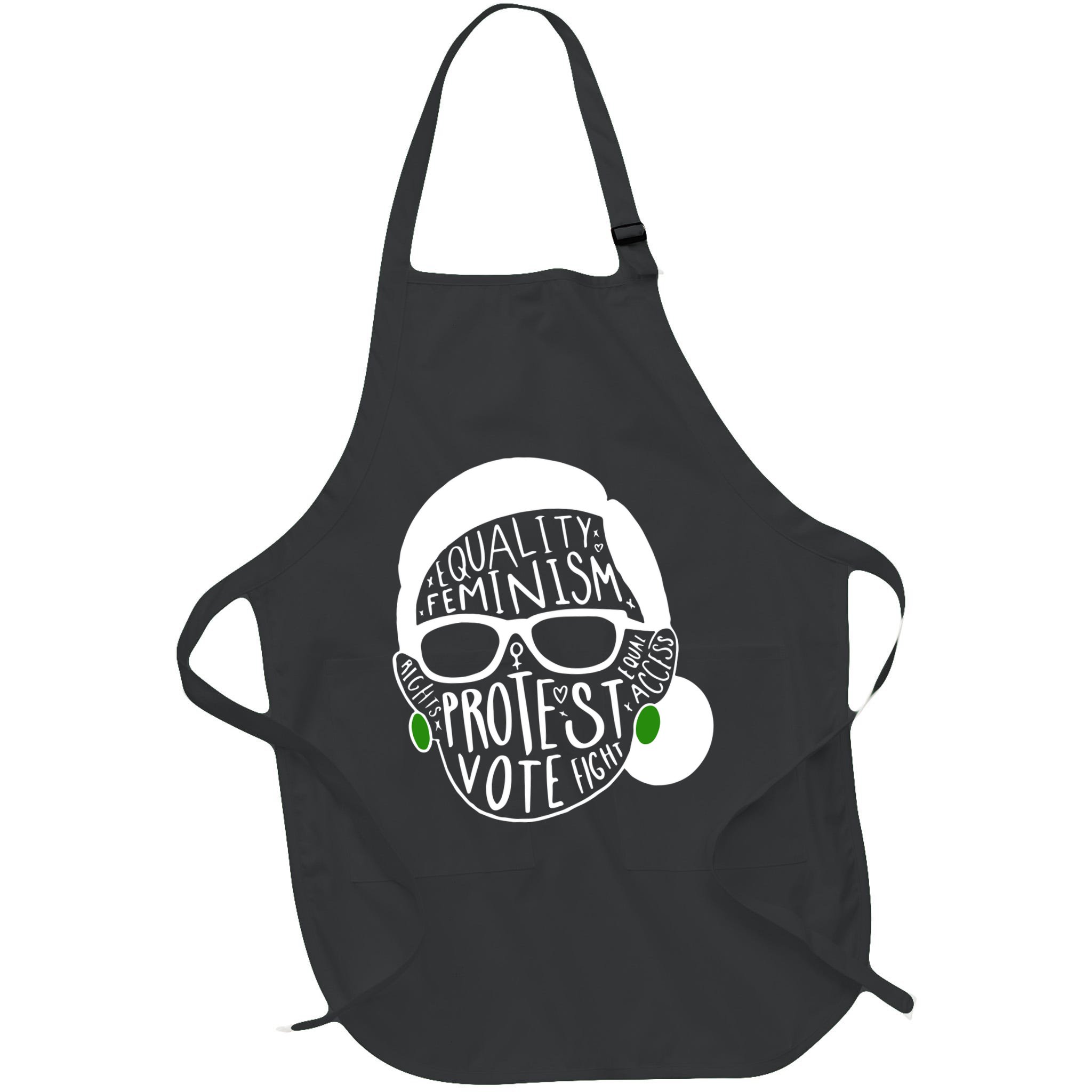 Feminism Equality Protest Vote Ruth Bader Ginsburg Apron