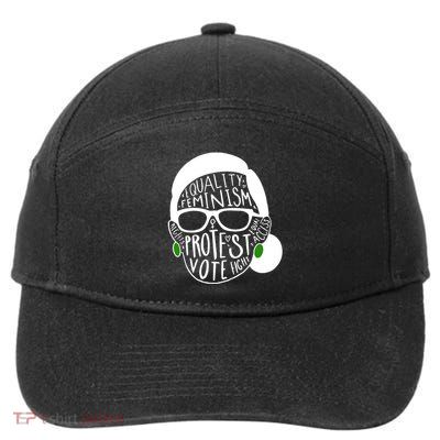 Feminism Equality Protest Vote Ruth Bader Ginsburg 7-Panel Snapback Hat
