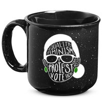 Feminism Equality Protest Vote Ruth Bader Ginsburg 15oz Campfire Ceramic Mug