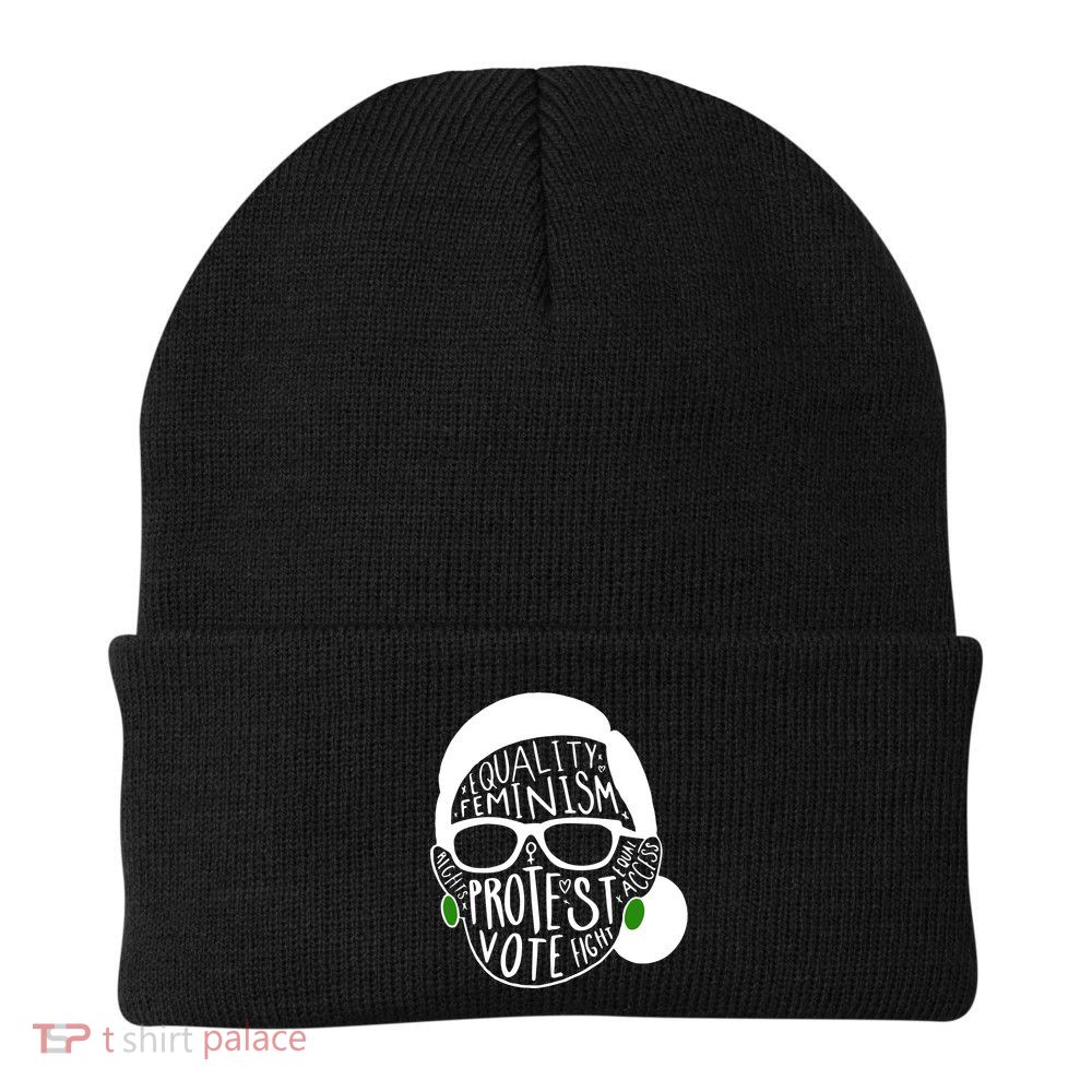 Feminism Equality Protest Vote Ruth Bader Ginsburg Beanie