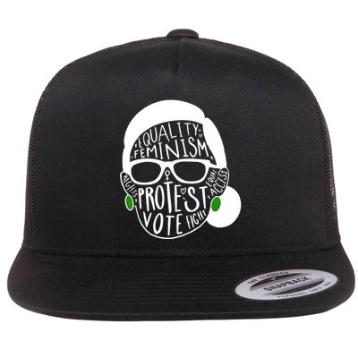 Feminism Equality Protest Vote Ruth Bader Ginsburg Flatbill Hat