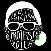 Feminism Equality Protest Vote Ruth Bader Ginsburg 16 in Basic Backpack