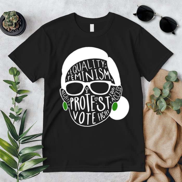 Feminism Equality Protest Vote Ruth Bader Ginsburg Premium T-Shirt