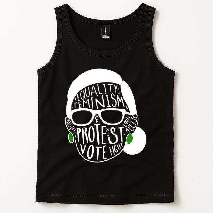 Feminism Equality Protest Vote Ruth Bader Ginsburg Tank Top