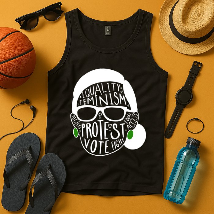 Feminism Equality Protest Vote Ruth Bader Ginsburg Tank Top