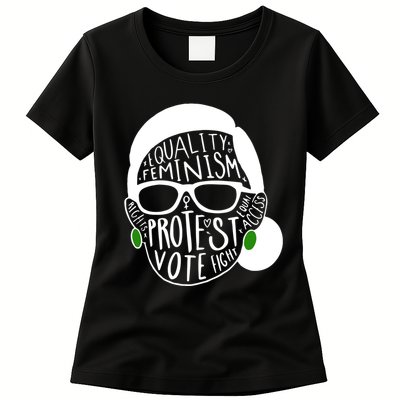 Feminism Equality Protest Vote Ruth Bader Ginsburg Womens T-Shirt