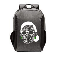 Feminism Equality Protest Vote Ruth Bader Ginsburg Vector Backpack