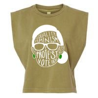 Feminism Equality Protest Vote Ruth Bader Ginsburg Garment-Dyed Women's Muscle Tee