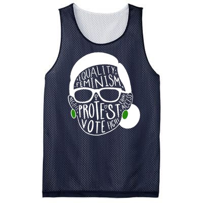 Feminism Equality Protest Vote Ruth Bader Ginsburg Mesh Reversible Basketball Jersey Tank