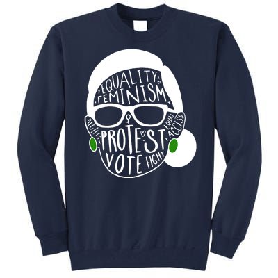 Feminism Equality Protest Vote Ruth Bader Ginsburg Tall Sweatshirt