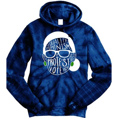 Feminism Equality Protest Vote Ruth Bader Ginsburg Tie Dye Hoodie