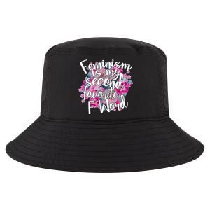 Feminism Is My Second Favorite F Word Cool Comfort Performance Bucket Hat