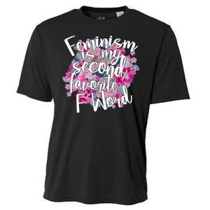 Feminism Is My Second Favorite F Word Cooling Performance Crew T-Shirt