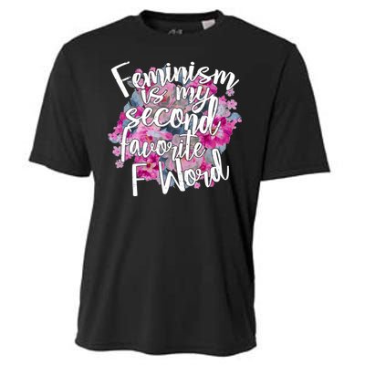 Feminism Is My Second Favorite F Word Cooling Performance Crew T-Shirt