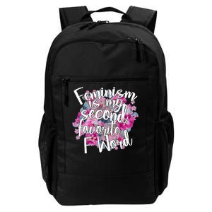 Feminism Is My Second Favorite F Word Daily Commute Backpack