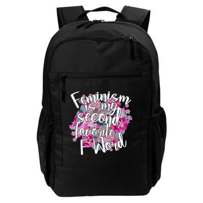 Feminism Is My Second Favorite F Word Backpack