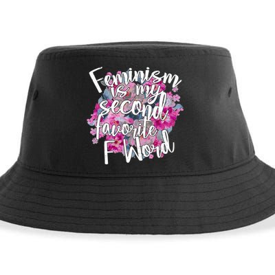 Feminism Is My Second Favorite F Word Sustainable Bucket Hat