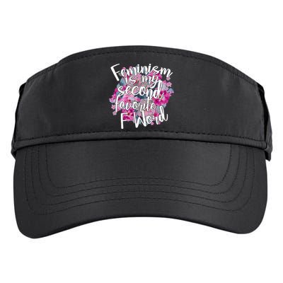 Feminism Is My Second Favorite F Word Adult Drive Performance Visor