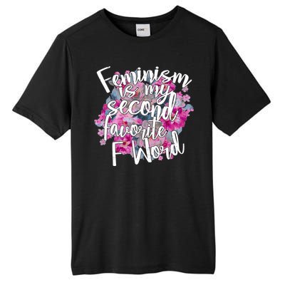 Feminism Is My Second Favorite F Word Tall Fusion ChromaSoft Performance T-Shirt