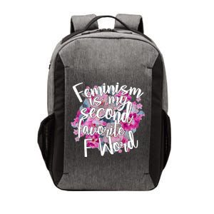 Feminism Is My Second Favorite F Word Vector Backpack