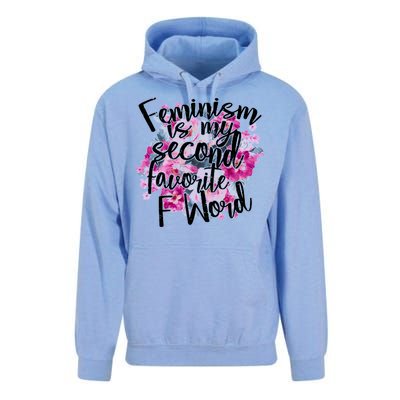 Feminism Is My Second Favorite F Word Unisex Surf Hoodie