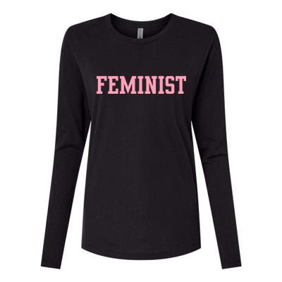 Feminist Womens Cotton Relaxed Long Sleeve T-Shirt