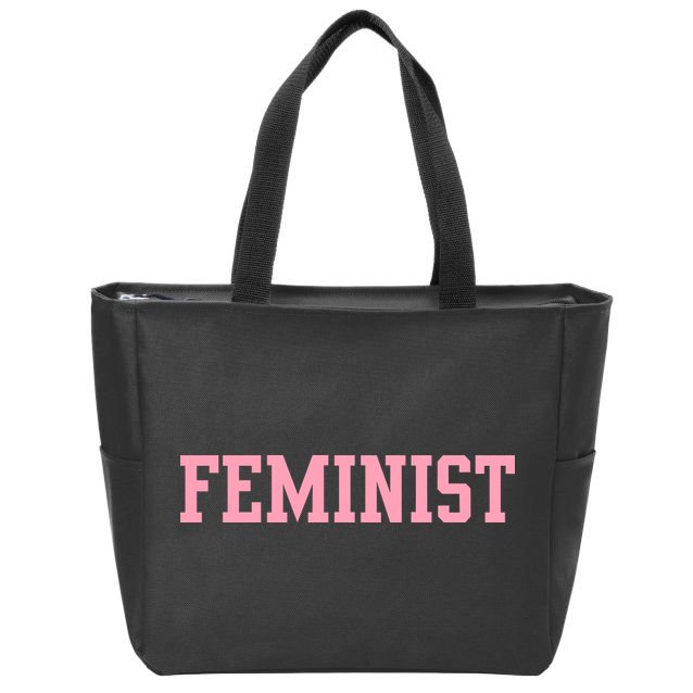 Feminist Zip Tote Bag