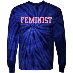 Feminist Tie-Dye Long Sleeve Shirt