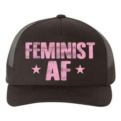 Feminist AF Yupoong Adult 5-Panel Trucker Hat