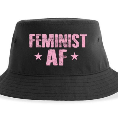 Feminist AF Sustainable Bucket Hat