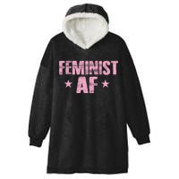 Feminist AF Hooded Wearable Blanket