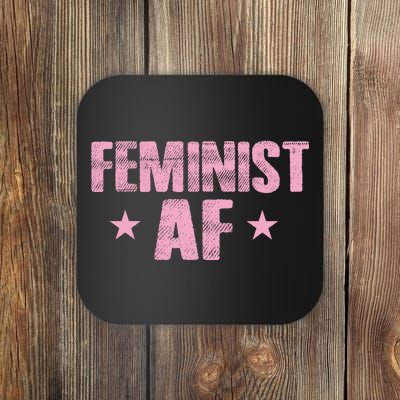 Feminist AF Coaster