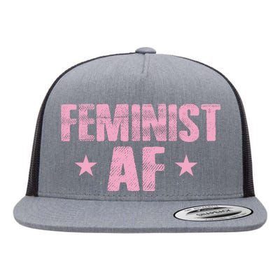 Feminist AF Flat Bill Trucker Hat