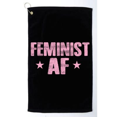 Feminist AF Golf Towel