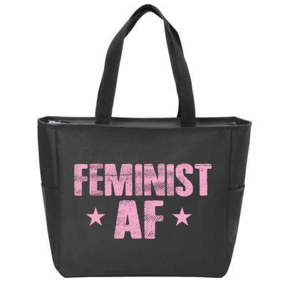 Feminist AF Zip Tote Bag