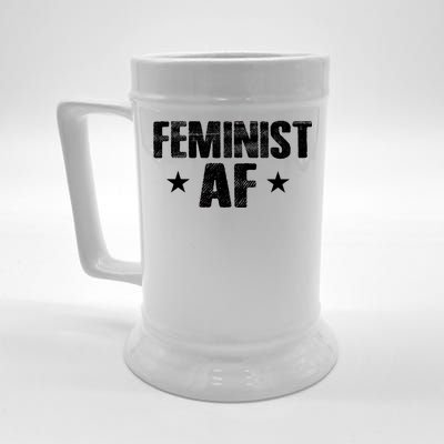 Feminist AF Beer Stein