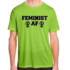 Feminist AF Women's Rights Fist Logo Adult ChromaSoft Performance T-Shirt