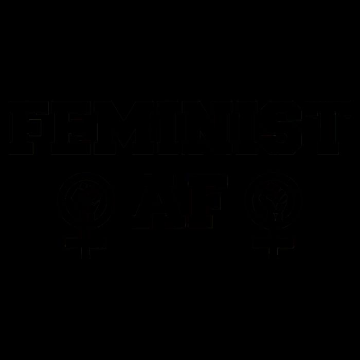 Feminist AF Women's Rights Fist Logo Mug